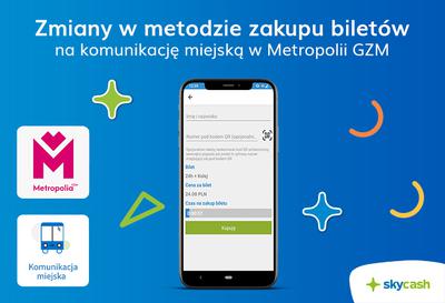 ZESKANUJ I JEDŹ. NOWA METODA KUPOWANIA BILETÓW W METROPOLII GZM.