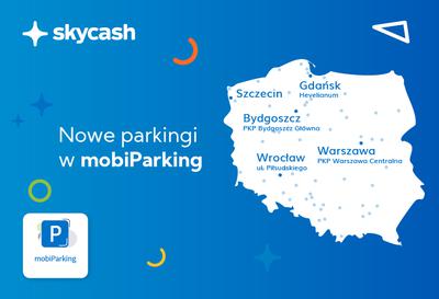 12 nowych parkingów w SkyCash w lutym