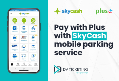 “Zapłać z Plus” za parkowanie w SkyCash.