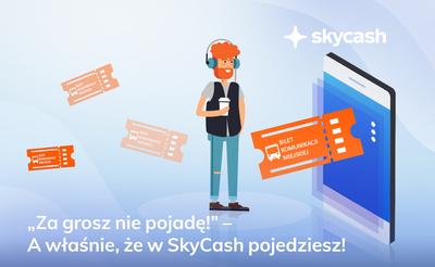 Bilety komunikacji miejskiej za 1 grosz w SkyCash